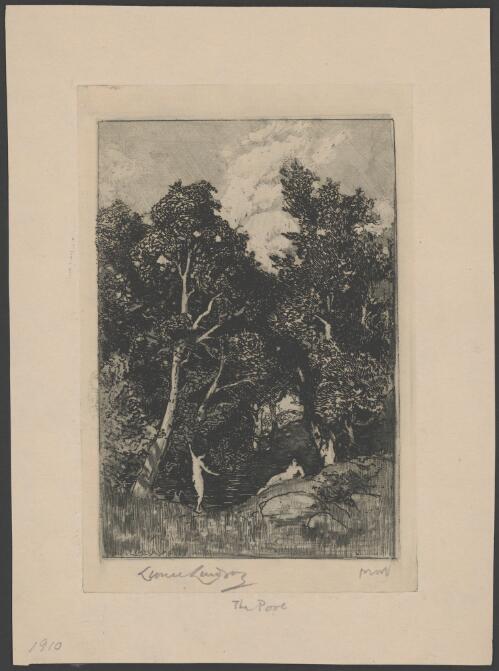 The pool [picture] / Lionel Lindsay