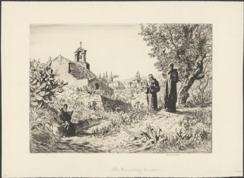 The hermitage, Cordoba, Spain, 1931 [picture] / Lionel Lindsay
