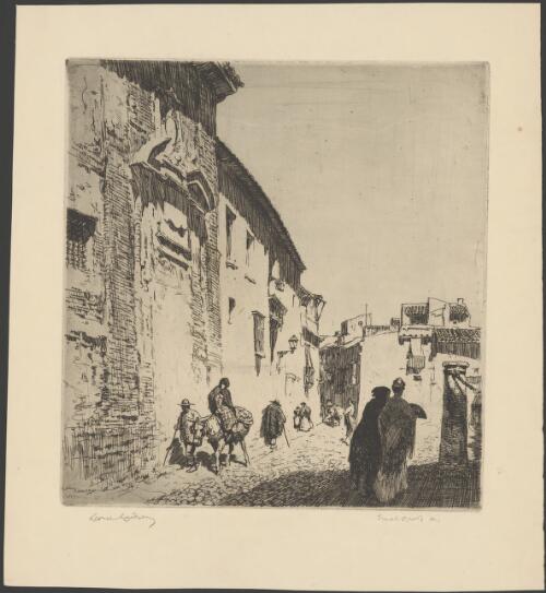 A street in Spain [picture] / Lionel Lindsay