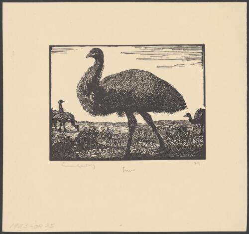 Emu [picture] / Lionel Lindsay