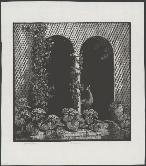 The arbour [picture] / Lionel Lindsay