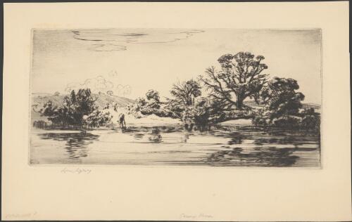 Snowy River, 1925 [picture] / Lionel Lindsay