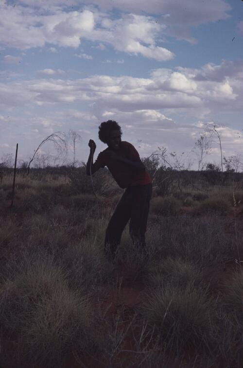 Aboriginal Australian youth, Mulyati, Northern Territory, 1980 [transparency] / Andrew Crocker