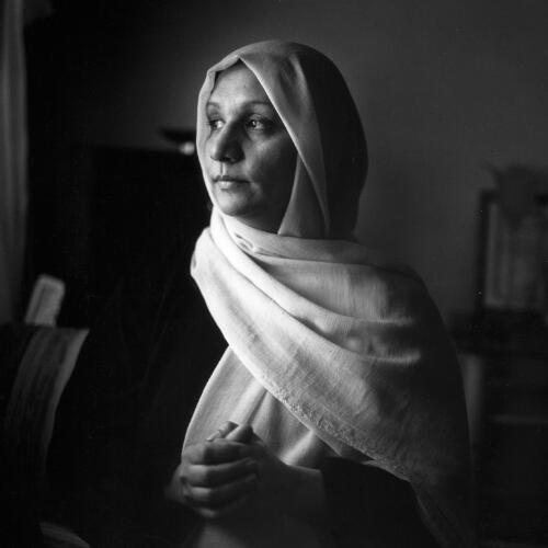 Afghan Charity Founder, Mahboba Rawi, Sydney, 2002 [picture] / Lorrie Graham