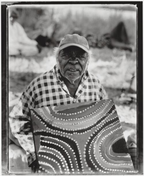 Nyanjarn Charlie Nunjun, Ngurrara Native Title claimant, Fitzroy Crossing, Western Australia, 2003 / Stephen Dupont