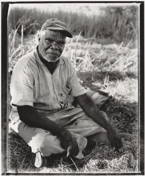 Ngarralja Tommy May, Ngurrara Native Title claimant, Fitzroy Crossing, Western Australia, 2003 / Stephen Dupont