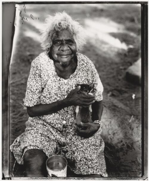 Nada Rawlins, Ngurrara Native Title claimant, Fitzroy Crossing, Western Australia, 2003 / Stephen Dupont