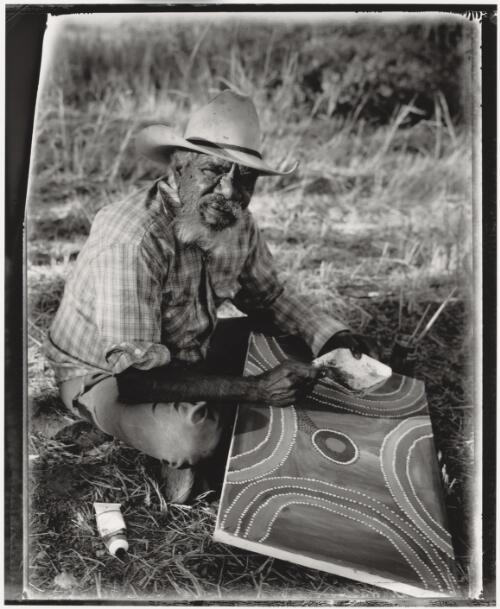 Hitler Pamba, Ngurrara Native Title claimants, Fitzroy Crossing, Western Australia, 2003 / Stephen Dupont