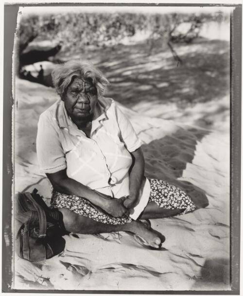 Amy Nuggett, Ngurrara Native Title claimant, Fitzroy Crossing, Western Australia, 2003 / Stephen Dupont