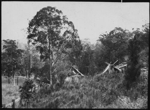 Shacks in the bush, Northern Territory, ca. 1912 [picture]