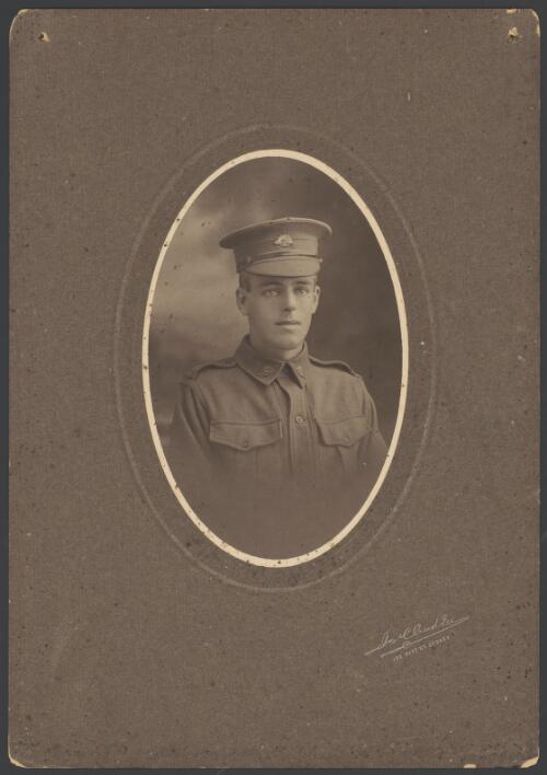 Portrait of a young soldier, Sydney, approximately 1915 / Jas C. Cruden