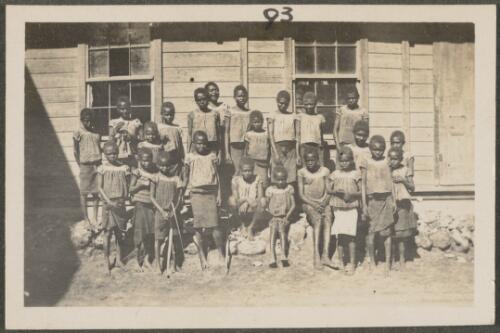 Mission children, New Britain Island, Papua New Guinea, approximately 1916, 1