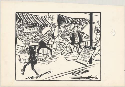 Restrictive trade practices barred, no unfair price cutting, 7 December 1962 / John Frith