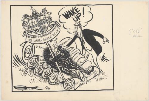 Plans for Melbourne, 21 October 1963 / John Frith