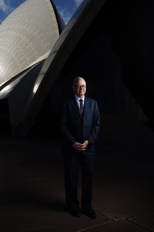 Kim Williams outside the Sydney Opera House, Sydney, 27 June 2012 / Andrew Quilty