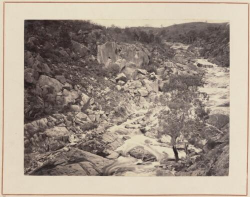 Rocky waterfall, South Australia, approximately 1872 , 1 / Samuel Sweet