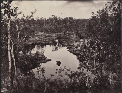 Tumbling Waters rapids, Southport, Port Darwin, Northern Territory, approximately 1870 / Samuel Sweet