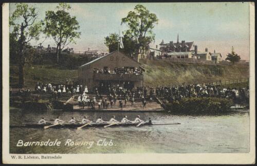 Bairnsdale Rowing Club, Bairnsdale, Victoria, 1905 / W.R. Lidston