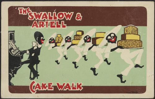 The Swallow & Ariell cake walk, approximately 1920 / Mab Treeby