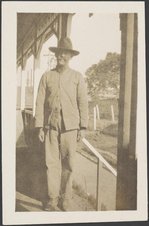 An officer's orderly, Holsworthy Internment Camp, Holsworthy, New South Wales, probably 1918 / S.C. Calderwood