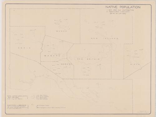 Native population  : [New Guinea] / prepared by Directorate of Research, L.H.Q. 31 Dec 43