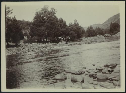 The junction of the Murrumbidgee and Cotter Rivers, Canberra, 1909