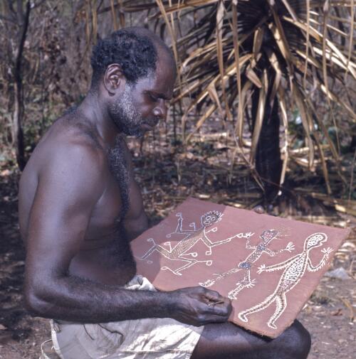 Aboriginal Australian artist, Northern Territory?, approximately 1966 / Robin Smith