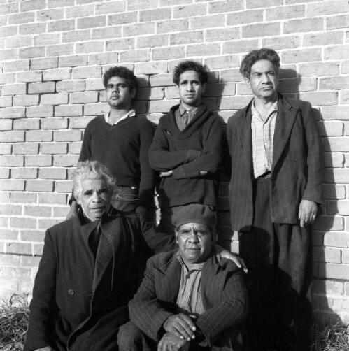 Group of Kurnai men from Nowa Nowa, Victoria, 1960s / Robin Smith