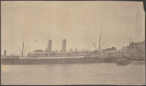 German ship the Prinz Sigismund docked at port of Sydney, approximately 1914, 2 / Carl Schiesser