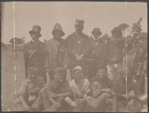 Internees dressed in theatre costumes at Holsworthy Internment Camp, New South Wales, approximately 1916, 1 / Carl Schiesser