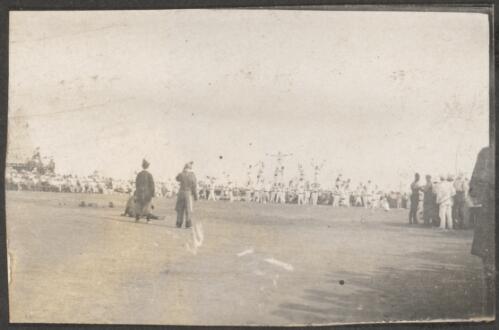 Internees acrobatics team at Holsworthy Internment Camp, New South Wales, approximately 1916 / Carl Schiesser