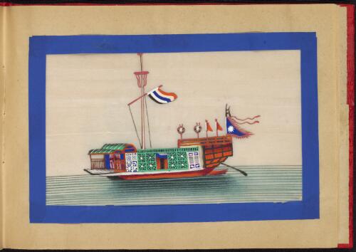 [Zhongguo gu dai chuan bo shui fen hua ce. You chuan (2) = Album of Chinese boats from the Qing dynasty. Pleasure boat]