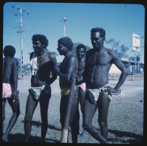 Aboriginal Australian dancers, Bamyili, Northern Territory, 1972