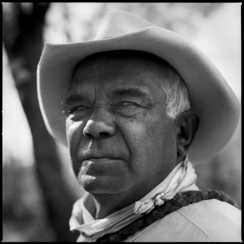 Jack Guttie, Aboriginal stockman, Mount Isa, Queensland, 1994 / Jim Rolon