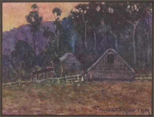 A country farm house, Australia, probably 1909 / W. Lister Lister