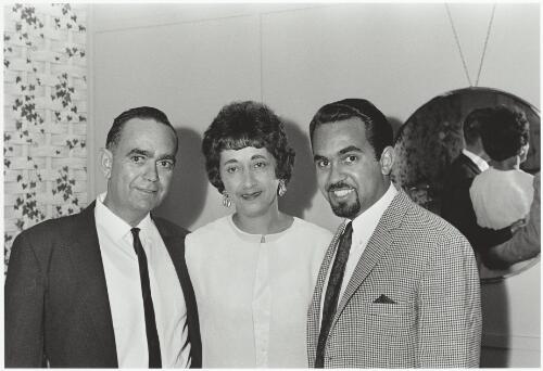 Mervyn Bishop with his father and Aunt Phyllis, Sydney, 1967