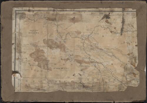 E.L. Robinson's new map of Victoria [cartographic material] / W. Palmer sculp