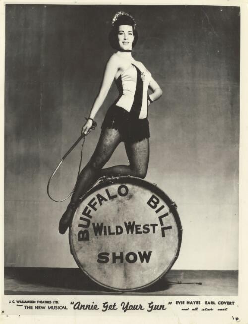 Beth Dean as the Riding Mistress in the J.C. Williamson production of Annie Get Your Gun, 1950 [picture]