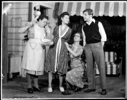 Letty Craydon as Louise the maid, Gwenda Wilson as Corliss Archer ...