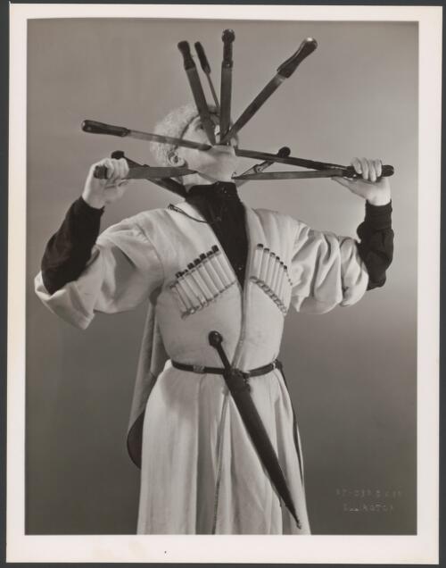 Sword Dancer from the J.C. Williamson presentation of Don Cossack Choir, 1937 [picture] / Spencer Digby