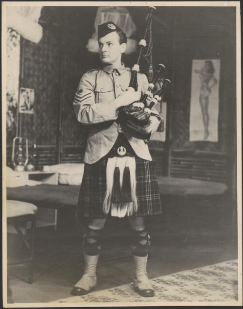 John Wood as Lachlan McLachlen in the J C Williamson production of The Hasty Heart, 1946 [picture]