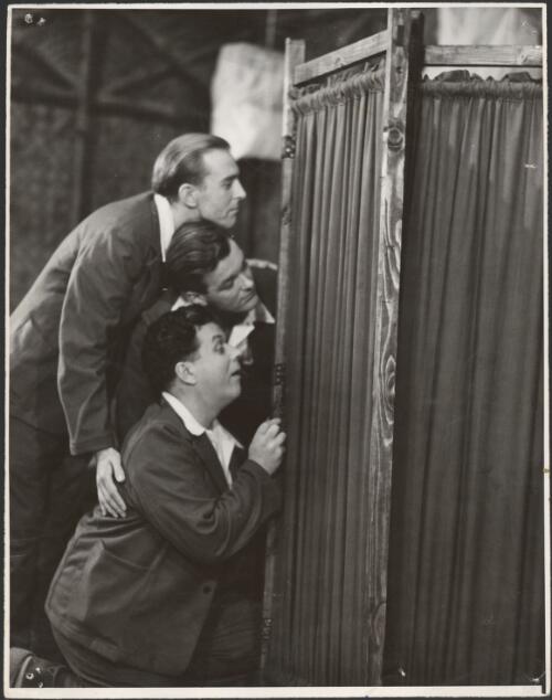 Sydney Conabere, Stephen Staughton and Campbell Gray from the J C Williamson production of The Hasty Heart, 1946 [picture]