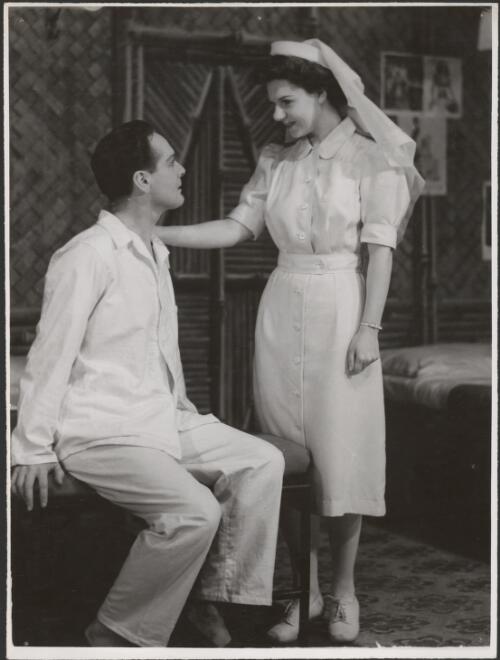 John Wood and Gwenda Wilson in the J C Williamson production of The Hasty Heart, 1946 [picture]