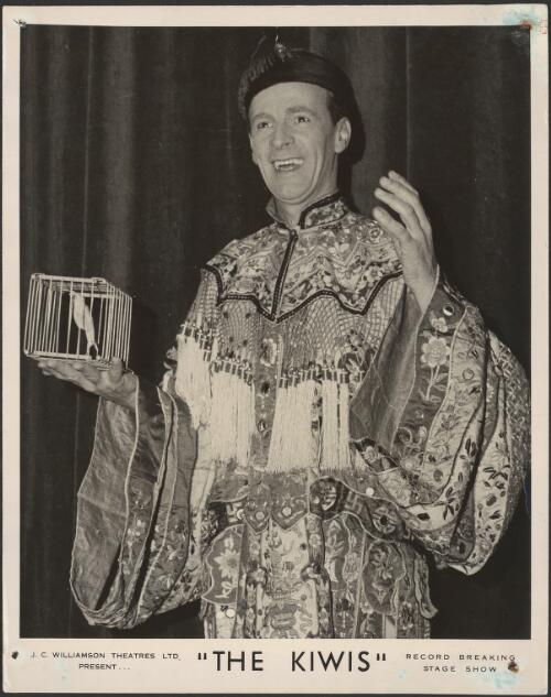 Cecil Morris in the J.C. Williamson presentation of The Kiwis, 1953 [picture] / Hal Williamson