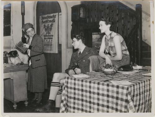 Muriel Aked, Jack Hawkins, Jessica Tandy in the J.C. Williamson London production of Autumn Crocus [picture]