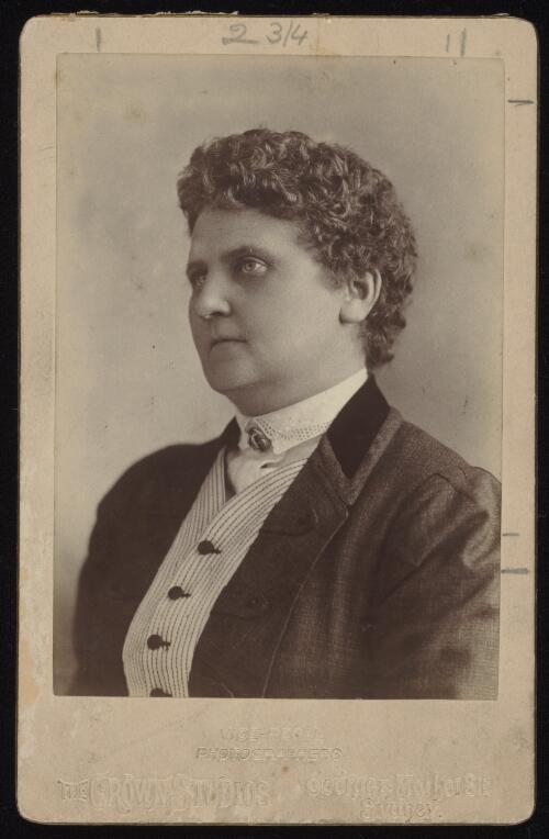Susanne Gether, approximately 1896 / Vice Regal photographers