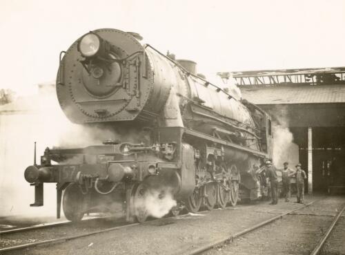[New South Wales Government Railways D57 class steam locomotive] [picture]