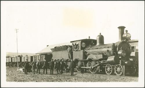 First train to Canberra A.C.T.,1914, Eng [Engine] C.G. Class, now obsolete [picture] A. D. MacDonald
