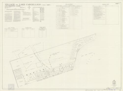 Village of  Lake Cargelligo and adjoining lands [cartographic material] : Parish - Gurangully and Whoyed, County - Dowling, Land District - Lake Cargelligo, Shire - Lachlan : within Division - Central N.S.W