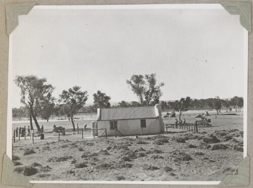 Albert Namatjira's house near Hermannsburg [?], Northern Territory, ca. 1946 [picture]